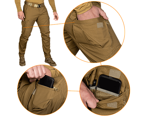 Штани Герць Rip-Stop Stretch Койот (7939), XXL