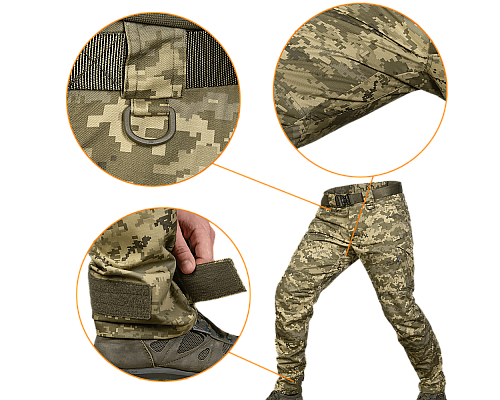 Штани Герць Піксель (7623), XL Штани Герць Піксель (7623), XL