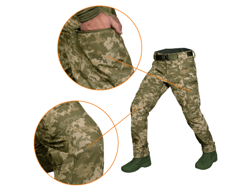 Штани SoftShell Vent Піксель (7380), L