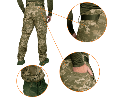 Штани SoftShell Vent Піксель (7380), L