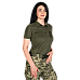 Жіноче поло Pani Army ID LT Олива  (8080), M