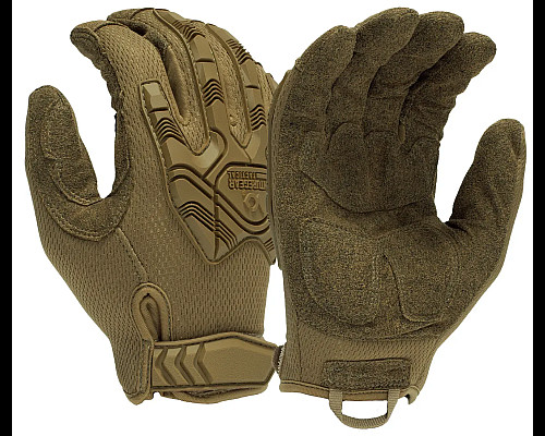 Рукавиці тактичні протиударні Venture Gear Tactical VGTG40 Heavy-Duty Impact Operator, пісочні, S