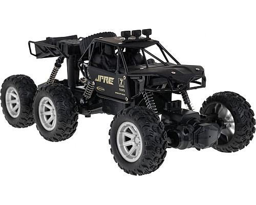 Металевий гусеничний автомобіль Rock Explorer 4x4 для дітей 8+ з дистанційним керуванням 1:18 Гума 6 коліс