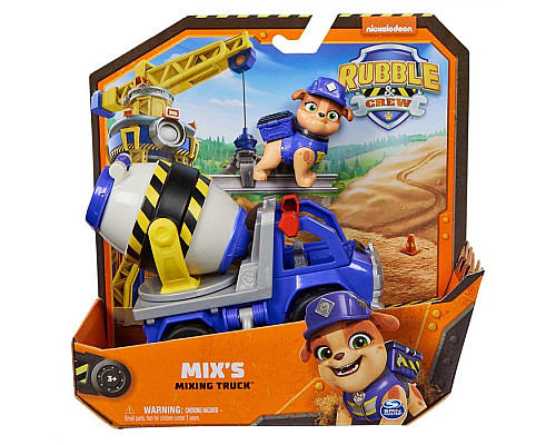 Машинка дитяча Spin Master Базовий будівельний автомобіль з фігуркою Мікса 