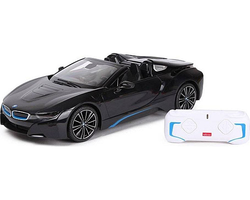BMW i8 Roadster чорний RASTAR модель 1:12 Авто на дистанційному керуванні + пульт 2,4 ГГц BMW i8 Roadster чорний RASTAR модель 1:12 Авто на дистанційному керуванні + пульт 2,4 ГГц