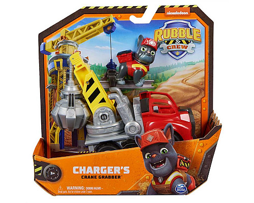 Машинка дитяча Spin Master Базовий будівельний автомобіль з фігуркою Заряда 