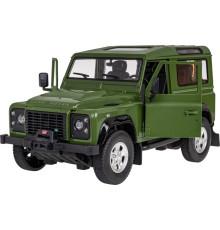 Land Rover Defender зелений RASTAR модель 1:14 Пульт автомобіля + Пульт 2,4 ГГц + Двері відкриваються вручну