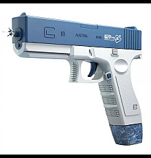 Водяний пістолет Water Gun Glock blue