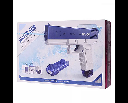Водяний пістолет Water Gun Glock blue