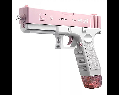 Водяний пістолет Water Gun Glock pink