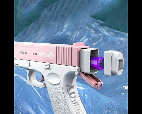 Водяний пістолет Water Gun Glock pink