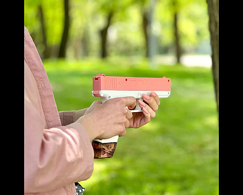 Водяний пістолет Water Gun Glock pink