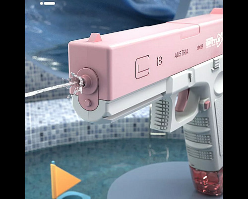 Водяний пістолет Water Gun Glock pink