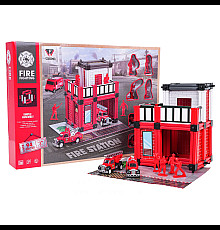 Дитячий набір Ramiz WF253-1A Пожежна станція + аксесуари