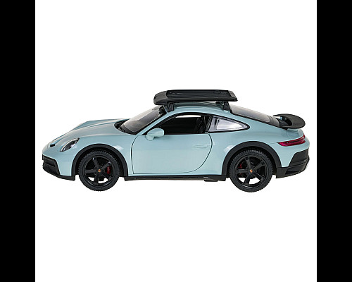 Дитяча машинка RASTAR Porsche 911 Dakar на дистанційному керуванні, масштаб 1:14, блакитно-чорна