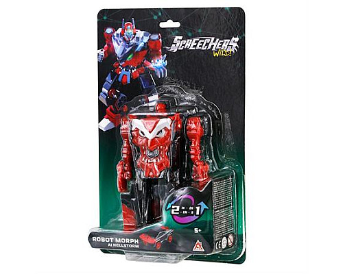 Робот-трансформер Screechers Wild! S5 Хелшторм (EU686152) Робот-трансформер Screechers Wild! S5 Хелшторм (EU686152)