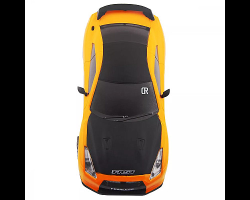 Дитяча машинка для дрифту Racing Rally R/C Nissan GT-R жовта