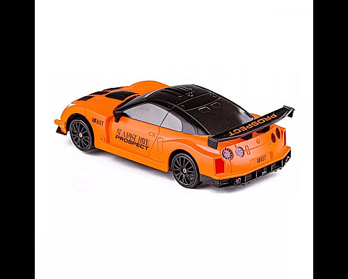 Дитяча машинка для дрифту Racing Rally R/C Nissan GT-R GT3 оранжева
