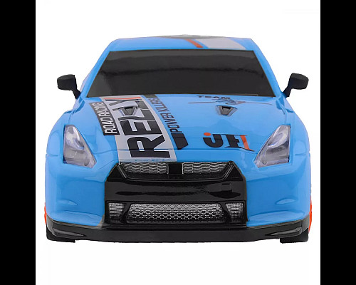 Дитяча машинка для дрифту Racing Rally R/C Nissan GT-R 4WD синя