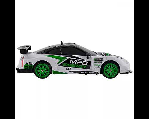 Дитяча машинка для дрифту Racing Rally R/C Nissan GT-R GT3 4WD сіра