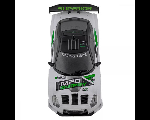 Дитяча машинка для дрифту Racing Rally R/C Nissan GT-R GT3 4WD сіра