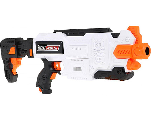 Велика дитяча рушниця 8+ аксесуарів + 48 м'яких куль Fast Pioneer Toy Gun Велика дитяча рушниця 8+ аксесуарів + 48 м'яких куль Fast Pioneer Toy Gun