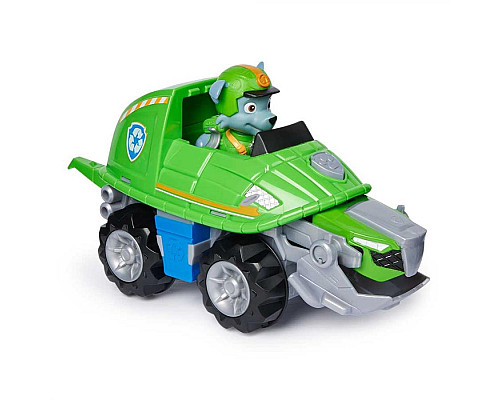 Машинка-трансформер дитяча Spin Master З водієм у джунглях Роккі 