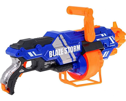 Велика гвинтівка для дітей 8+ Blaze Storm 40 пінопластових куль + опора для ручки Велика гвинтівка для дітей 8+ Blaze Storm 40 пінопластових куль + опора для ручки