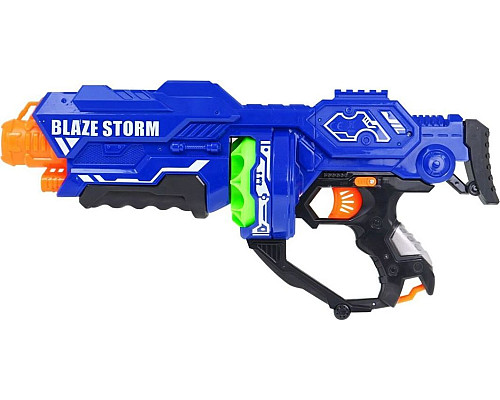 Велика рушниця для підлітків 14+ Blaze Storm 12 куль Пінопластові кульки + Додаткова рукоятка Велика рушниця для підлітків 14+ Blaze Storm 12 куль Пінопластові кульки + Додаткова рукоятка