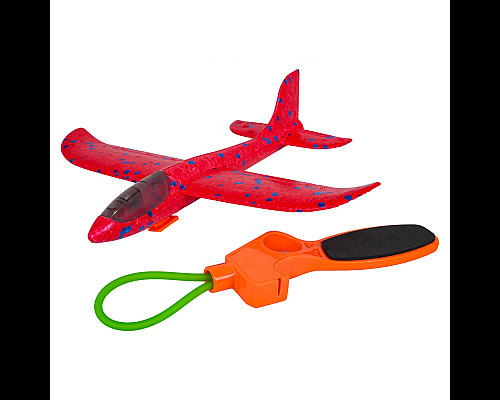 Метальний літак дитячий Ramiz 819-21B 2в1, червоний