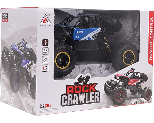 Машина MONSTER ROCK R/C 1:16 Синій Машина MONSTER ROCK R/C 1:16 Синій