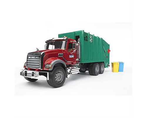 Модель Bruder Сміттєвоз Mack Granite 1:16 (02812)