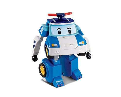 Машинка-трансформер дитяча Roi Visual Робокар Полі 10 см