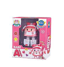 Машинка-трансформер дитяча Roi Visual Робокар малюк Ембер