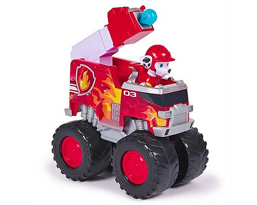 Ігровий набір Paw Patrol Мегаколеса Великий рятувальний автомобіль-трансформер із Маршалом (SM17776/6069306)