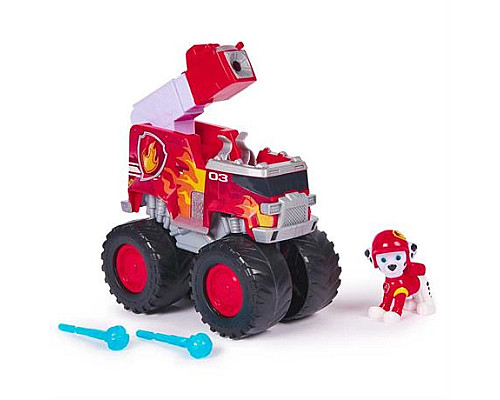 Ігровий набір Paw Patrol Мегаколеса Великий рятувальний автомобіль-трансформер із Маршалом (SM17776/6069306)