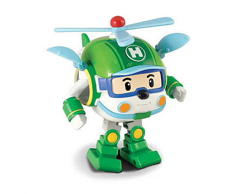 Машинка-трансформер дитяча Roi Visual Робокар малюк Хеллі