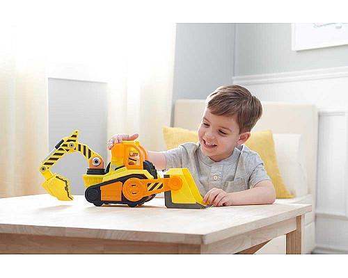 Машинка-трансформер дитяча Spin Master Бульдозер Кремеза  