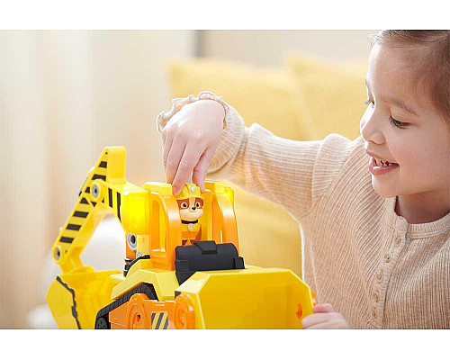 Машинка-трансформер дитяча Spin Master Бульдозер Кремеза  