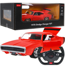 1970 Dodge Charger RT червоний RASTAR модель 1:16 Автомобіль на дистанційному керуванні + пульт дистанційного керування