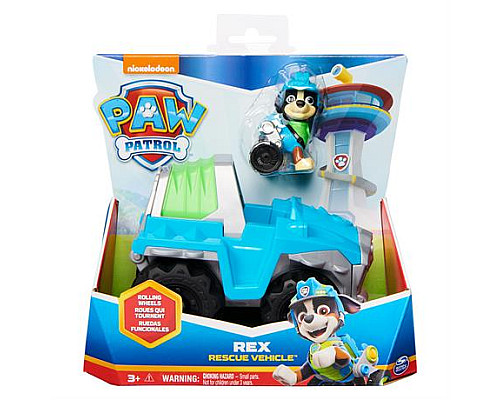 Ігровий набір Paw Patrol Рятувальний автомобіль із водієм Рексом (SM16775/2886) Ігровий набір Paw Patrol Рятувальний автомобіль із водієм Рексом (SM16775/2886)