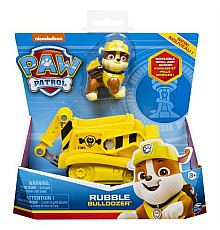 Ігровий набір Paw Patrol Бульдозер із водієм Кремезом (SM16775/9924)