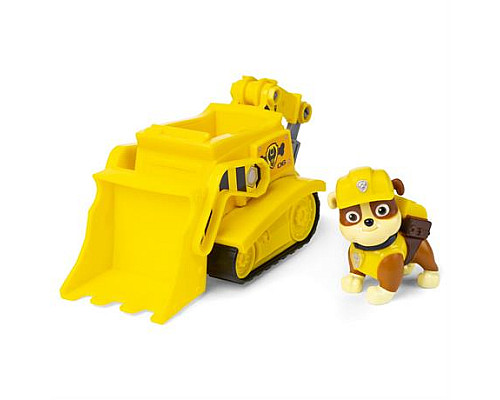 Ігровий набір Paw Patrol Бульдозер із водієм Кремезом (SM16775/9924)