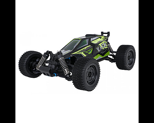 Дитяча машинка Ramiz CHEETAH 16201 на дистанційному керуванні, масштаб 1:16, чорно-зелена