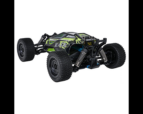 Дитяча машинка Ramiz CHEETAH 16201 на дистанційному керуванні, масштаб 1:16, чорно-зелена