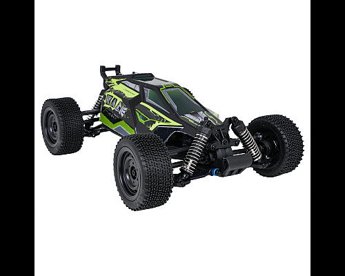 Дитяча машинка Ramiz CHEETAH 16201 на дистанційному керуванні, масштаб 1:16, чорно-зелена