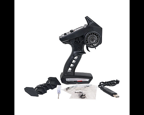 Дитяча машинка Ramiz CHEETAH 16201 на дистанційному керуванні, масштаб 1:16, чорно-зелена