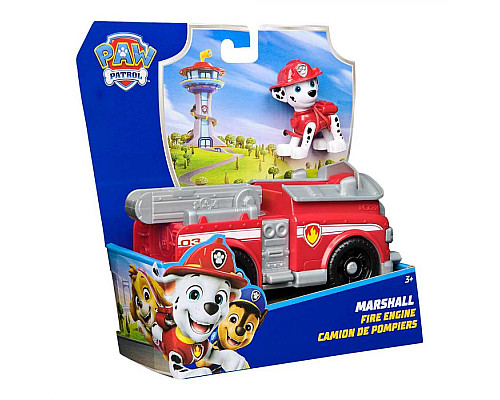 Машинка-трансформер дитяча Spin Master Базовий рятівний автомобіль з водієм Маршал