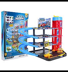 Дитячий іграшковий паркінг Ramiz 981-18 + килимок