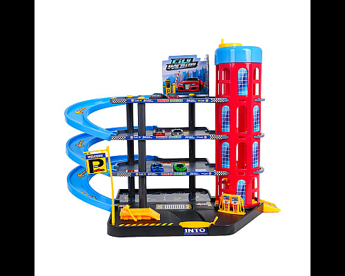 Дитячий іграшковий паркінг Ramiz 981-18 + килимок